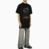 T-shirt Paris Moon Oversized “Black Faded” 739028TQVX61055