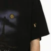 T-shirt Paris Moon Oversized “Black Faded” 739028TQVX61055