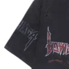 T-shirt Paris Moon Upside Down Oversize “Black Faded” 698811TOVT31055