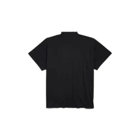 T-shirt Paris Strass Oversized “Black” 787349TRVL51000