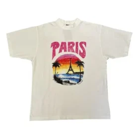 T-shirt Paris Tropical “Bianco” 764235TPVL99601