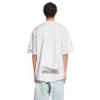 T-shirt Paris Upside Down Oversize “White” 698811TMVC9900