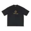 T-shirt Qixi Crest vestibilità media “Black” 612966TMVL41075