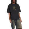 T-shirt Qixi Crest vestibilità media “Black” 612966TMVL41075