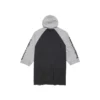 T-shirt raglan con cappuccio e stampa stencil 3B Oversized “Black” 790403TQVT51083