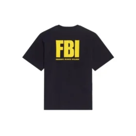 T-shirt reversibile FBI “Navy” Anno della Tigre 681467TLVM54084