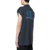 T-shirt senza maniche da surfista “Black Blue” 767844TPVM31412