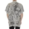 T-shirt Skater Graffiti “Grigio melange” 739028TOVA71300
