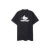 T-shirt sportivo a strati oversize “Black White” 739028TPVF21070