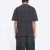 T-shirt Sporty B a vestibilità media “Washed Black” 612966TLV991070