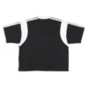 T-shirt Sporty B dal taglio squadrato “Black White” 699182TMVC41070