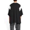 T-shirt Sporty B dal taglio squadrato “Black White” 699182TMVC41070