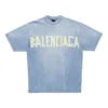 T-shirt Tape Type, vestibilità media “Faded Blue” 739784TOVA94530