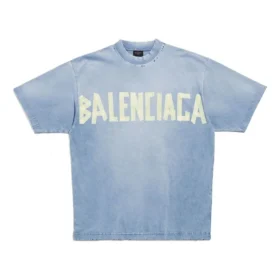 T-shirt Tape Type, vestibilità media “Faded Blue” 739784TOVA94530