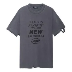 T-shirt “This Is Not Logo” “Grigio” 661705TKVD91069