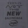 T-shirt “This Is Not Logo” “Grigio” 661705TKVD91069