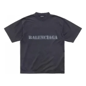 T-shirt tipo stencil “Nero” 764235TQVA31750