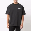 T-shirt Turn Slit “Black” 641655TLVB39034