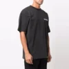 T-shirt Turn Slit “Black” 641655TLVB39034