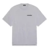 T-shirt Turn Slit “Grigio Nero” 675016TLVB31167