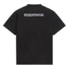 T-shirt Turn Slit “Washed Black” 675016TLVB39034