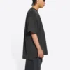 T-shirt Turn Slit “Washed Black” 675016TLVB39034