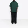 T-shirt unisex con stampa, vestibilità larga “Green” 657059TKV973010