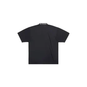 T-shirt vestibilità media “Black Faded” 739784TOVF49034