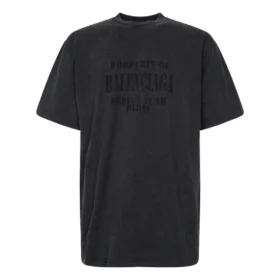 T-shirt vintage taglia L “Nero lavato” 641675TMVH81055