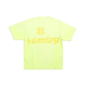 Tape Type T-shirt, vestibilità media “Fluo Yellow” 739784TOVA97204