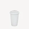 Tazza da caffè Seoul in bianco/nero