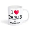 Tazza I love Paris Balenciaga “White” 818761T01769000