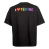 Tech a maniche corte unisex Nero 556133TDV201000
