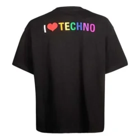 Tech a maniche corte unisex Nero 556133TDV201000