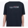 Top da uomo Balenciaga modello retrò in maglia, vestibilità slim, maniche corte, nero 612966TIV821000