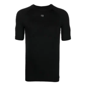 Top sportivo a girocollo “Sporty B” “Nero” 7196624C9B41000