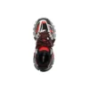 Track Sneaker “Black Red Silver” 542023W2FSA1169