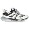 Track Sneaker “Clear Sole – White Black” 647742W3BZ29010