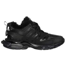 Track Sneaker “Faux Fur Black” 668556W3CQ11000