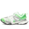 Track Sneaker “Grigio Verde Fluo” 542023W3AC61391