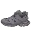 Track Sneakers “Fake Fur Grey” 668556W3CQ11800