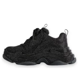 Triple S “Black Rhinestones” 524039W2TST1000