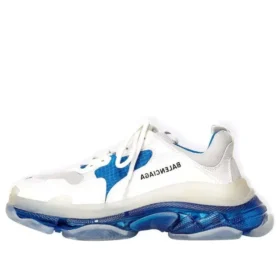Triple S “Clear Sole – Bianco Blu” 544351W09ON9169