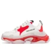 Triple S “Clear Sole – Red” 544351W09OH6506