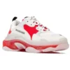 Triple S “Clear Sole – Red” 544351W09OH6506