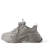 Triple S con strass “Grigio scuro” 524039W2TST1249