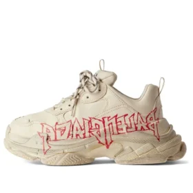 Triple S Diy Metal “Beige Rosso Nero” 524039W2FAY9016