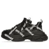 Triple S Sneakers con logo “Black” 536737W2FAB1090