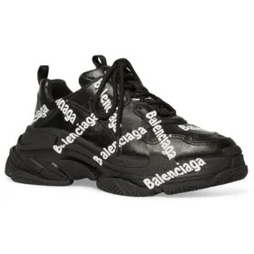 Triple S Sneakers con logo “Black” 536737W2FAB1090