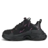 Triple S Sneaker “All Over Logo – Nero Rosa” 524039W2FA11050
